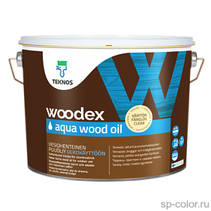 Teknos Woodex Aqua Wood Oil масло для защиты дерева