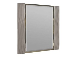 Зеркало Gravita ППУ серый камень глянец